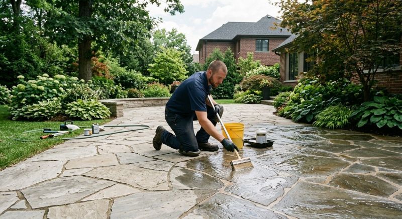Flagstone Patio Maintenance